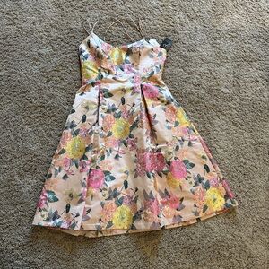 Adrianna Papell floral dress
